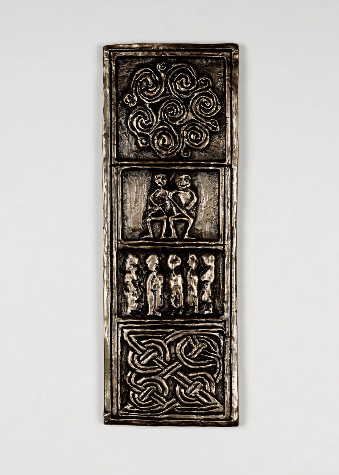 Bronze Celtic Cross Of Commitment | Wall Plaque