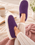 Sheep by the Sea Slippers | Purple