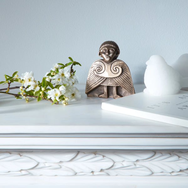 Wild Goose Bronze Celtic Angel