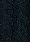 Men's Merino Wool Aran Cardigan | Green - Clearance