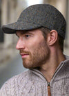 Mucros Baseball Cap | Grey Herringbone