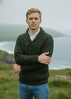 Dublin Shawl Collar Aran Sweater