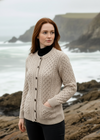 Aran Lumber Cardigan | Parsnip