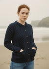 Aran Lumber Cardigan | Ocean
