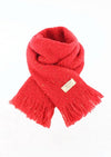 Mucros Red Alpaca Kells Irish Scarf