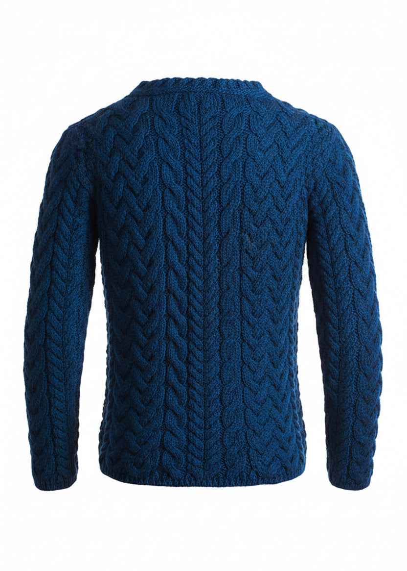 Gilet Aran pour femme de l'île Achill | Naturel