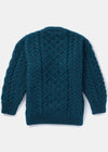 Childrens Aran Sweater | Irish Sea - Clearance