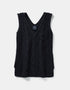 Aran Ladies Vest | Charcoal - Clearance