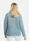 Skellig Oversized Aran Sweater | Mist - Clearance