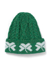 Aran Merino Wool Shamrock Hat