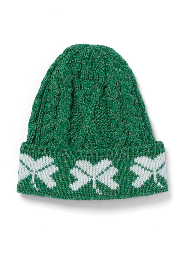 shamrock beanie green