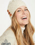 Aran Button Hat | Natural