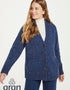 Ladies Tweed Cardigan | Blue