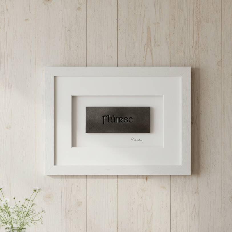 Wild Goose Fluirse Plenty | Wall Plaque