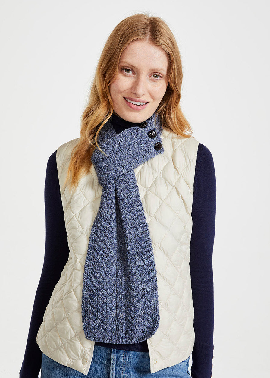 Aran Merino Wool Loop Scarf
