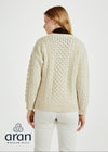 Ladies Aran Cardigan