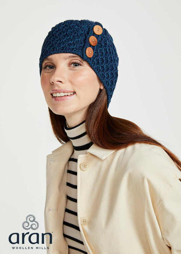 Aran Button Hat | Atlantic