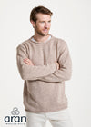 Aran Roll Neck Sweater | Oatmeal