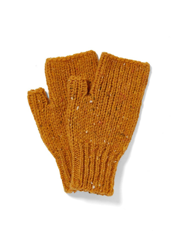 Aran Nepped Fingerless Mittens | Starfish