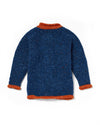 Childrens Roll Neck Cardigan | Donegal Wool