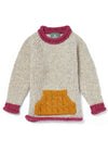 Childrens Roll Neck with Kangaroo Pocket