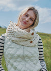 Aran Buttoned Snood