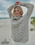 Aran Cowl Neck Chunky Sweater | Oatmeal