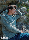 Raheen Tweed Roll Neck Mens Sweater