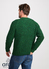 Men's Fisherman Rib Nepped Sweater | Valley Green