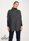 Aran Woollen Mills 100% Pure New Wool Poncho Cape