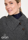 Aran Woollen Mills 100% Pure New Wool Poncho Cape