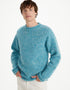 Donegal Roll Neck Fisherman Sweater - Ocean Treasure | 100% Wool