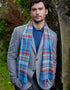 Écharpe en laine irlandaise moyenne, style antique, Stewart