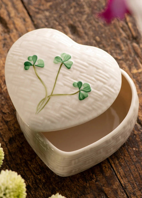 Belleek Classic Kylemore Trinket Box