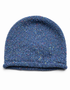 Donegal Fleck Wool Hat - Blue Melange