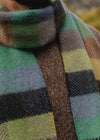 Cashmere Merino Scarf | Green Denim Charcoal