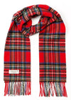 John Hanly Lambswool Scarf Royal Stewart