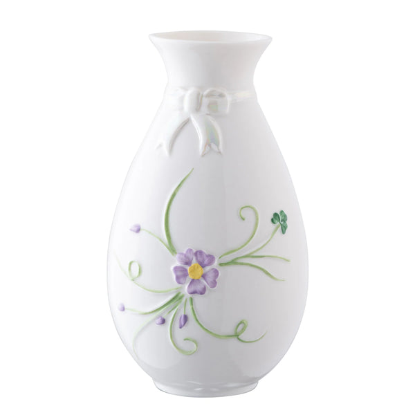 Belleek Classic Ribbon Spill Vase