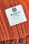 Mcnutt Tweed Blanket | Tangerine Heritage