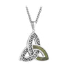 Connemara Marble Large Trinity Knot Necklace