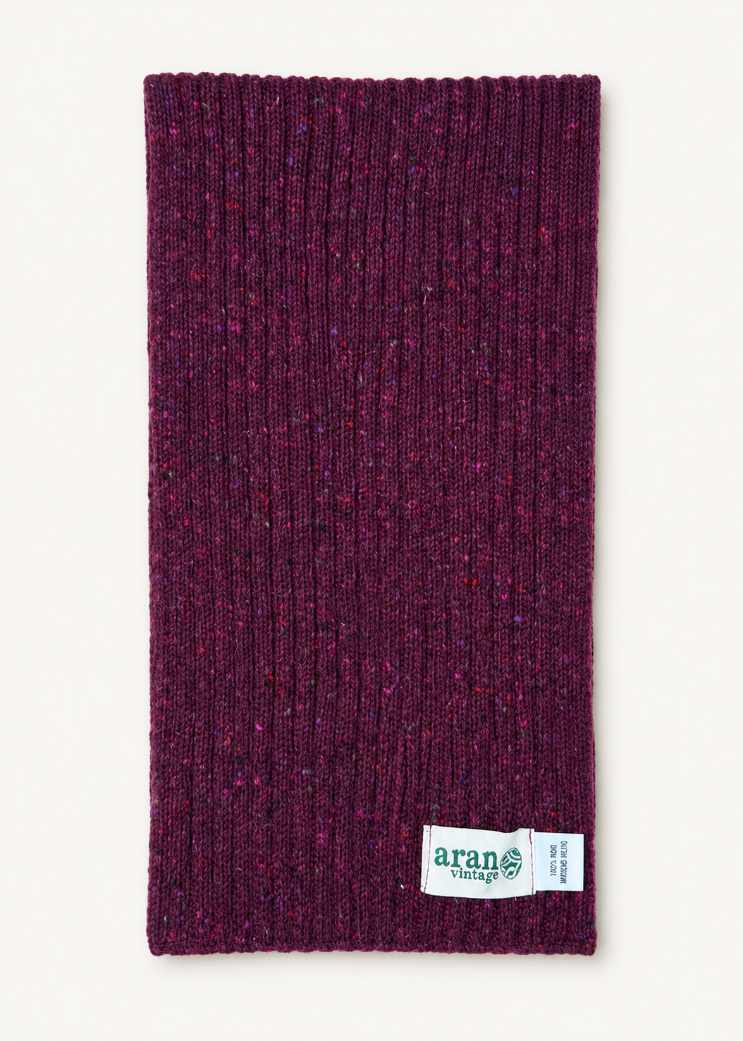 Fisherman Donegal Fleck Wool Scarf | Boradeux