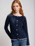 IrelandsEye Women's Killiney Cardigan | Navy