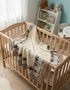 Kids Merino Aran Sheep Blanket | Oatmeal