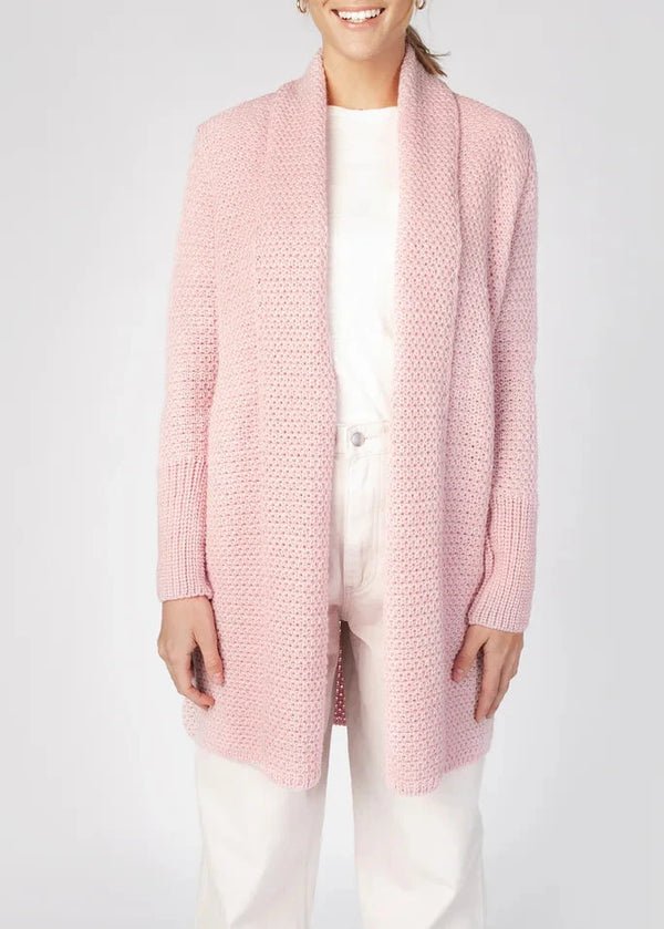 IrelandsEye Women's Kilcoole Coatigan | Pink - Clearance