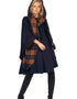 Jimmy Hourihan Dark Navy Walking Cape (No Pockets)