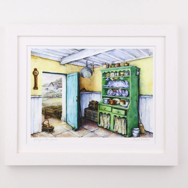 Blue Shoe Gallery Irish Art | Bring in the spuds