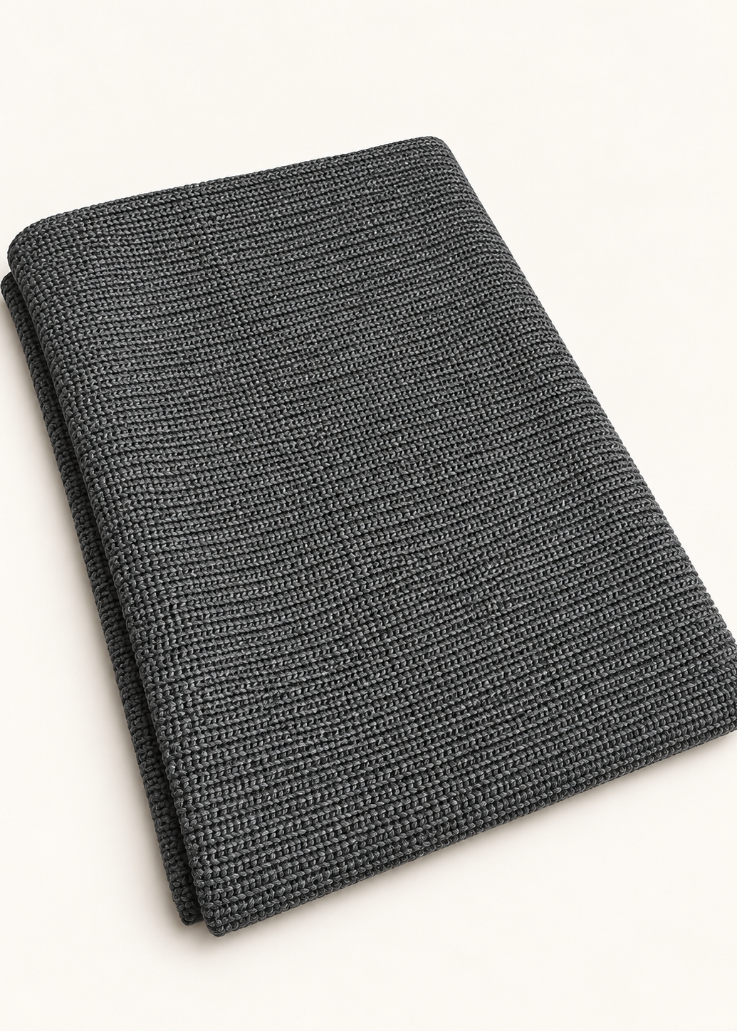 100% Merino Wool Giant Scarf | Charcoal