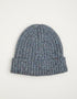 Chapeau en laine Aran Donegal Fleck - Gris chiné