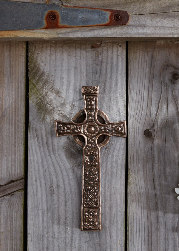 Wild Goose Bronze Iona Cross | Wall Art