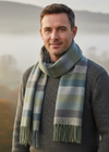 Foxford Lambswool Scarf | Oxford Multi Stripe